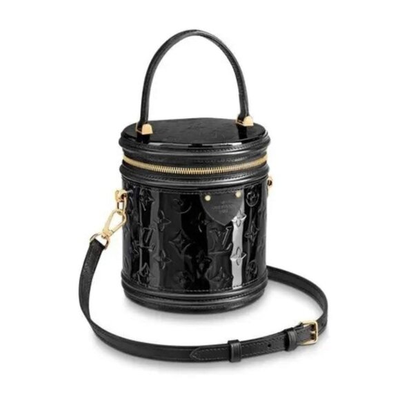 Luis Vuitton black Patent Learher vernis Cannes - Picture 1 of 5